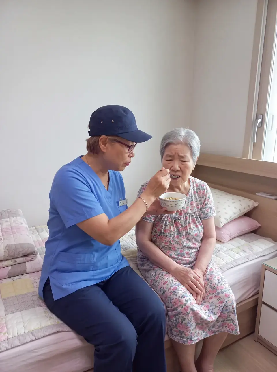 약속된 시간에 직접 방문하여 제공하는 정성 돌봄